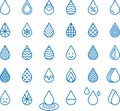 Drops icons