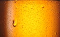 Drops om misted glass of beer bottle Royalty Free Stock Photo