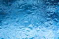 Drops of rain on a window glass. Color Royalty Free Stock Photo