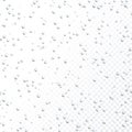 Drops seamless pattern. Water drops on transparent background. Rain drops. Realistic bubbles on transparent background. Vector