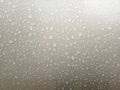 Drops on shiny metal floors for background Royalty Free Stock Photo