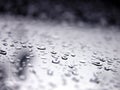 Drops of water - sharp macro Royalty Free Stock Photo