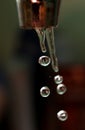 Drops of water tap