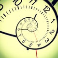 Drost clock Royalty Free Stock Photo