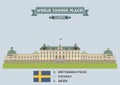 Drottningholm Palace. Stockholm Royalty Free Stock Photo