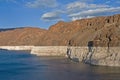 Drought conditions on Lake Mead