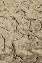 drought cracked earth due to lack of water climate change Royalty Free Stock Photo