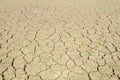 Drought, the ground cracks, no hot water, lack of moisture. Royalty Free Stock Photo