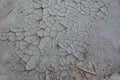 Drought, the ground cracks, no hot water, lack of moisture. Cracked ground Royalty Free Stock Photo