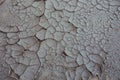 Drought, the ground cracks, no hot water, lack of moisture. Cracked ground Royalty Free Stock Photo