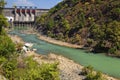 Hydropower dam Shkopet, Albania Royalty Free Stock Photo