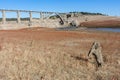 The drought in Spain leaves empty the swamp in Ricobayo in Zamora, climate change that happens globally