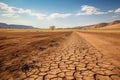 Drought-Stricken Farmlands,and cracked farmlands resulting from El Nino induced drought