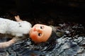 Drown doll Royalty Free Stock Photo