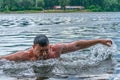 A person unable to swim drowns in water and panics