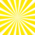 Vector illustration abstract light yellow sun rays background.