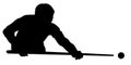 Billiard sport graphic in vector quality.