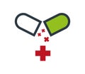 Drug Capsule Icon Design