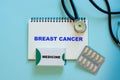 Drug concept for the diagnosis of breast cancer in women