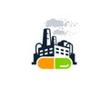 Drug Factory Logo Icon Design