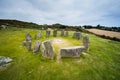 Druid`s altar of Dromberg stone circle