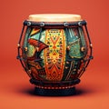 Drum Beats: The Rhythm of Tradition Royalty Free Stock Photo