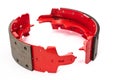 Drum brake shoes Royalty Free Stock Photo