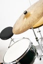 Drum and cymbals Royalty Free Stock Photo