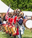 Drum and Fife Corps performaing at Fort De Chartres, IL Royalty Free Stock Photo