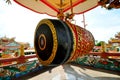 Drum inside the chinese temple Royalty Free Stock Photo