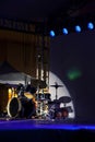 Drum kit,stage Royalty Free Stock Photo