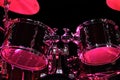 Drum Kit on the stage