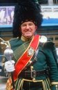 Drum Major for the St. Patrick's Day Parade, Royalty Free Stock Photo