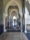 The drum in the mosque courtyard