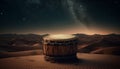 Drum Ramadan Vibe Cinematic Scene Background With Generative AI Technology