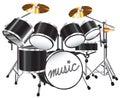 Drum_set Royalty Free Stock Photo