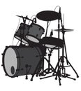 Drum Set Royalty Free Stock Photo