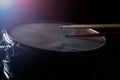 The drum sticks and snare drum Royalty Free Stock Photo