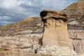 Drumheller Alberta Canada HooDoo Royalty Free Stock Photo