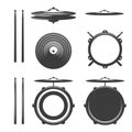 Drumkit tools and elements