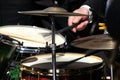 Drummer hands Royalty Free Stock Photo