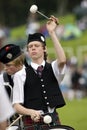 Drummer - Highland Games - Scotland Royalty Free Stock Photo