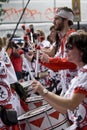 Drummers from Batala Banda de Percussao