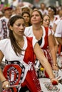 Drummers from Batala Banda de Percussao