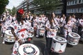 Drummers from Batala Banda de Percussao