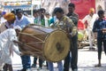 Drummers at Bhagoriya Tribal Festival Madhya Pradesh India