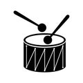 Drump instrument isolated icon Royalty Free Stock Photo