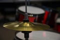 Drums cymbal percussion musical percussion instrument Royalty Free Stock Photo