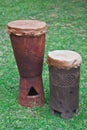 Drums of the Venda people of the Limpopo province.