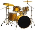 Drumset Cutout Royalty Free Stock Photo